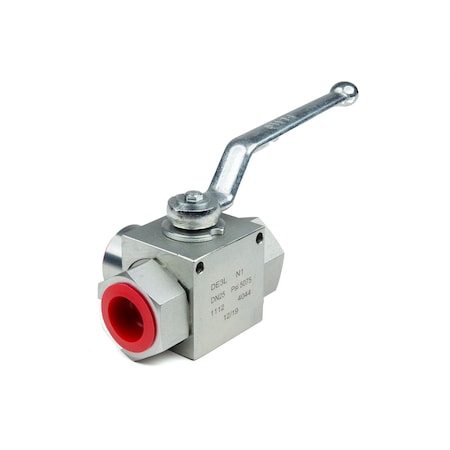Chief 3-Way High Pressure Ball Valve 1 NPT Port Size, 5145 PSI, L Flow Path 450256